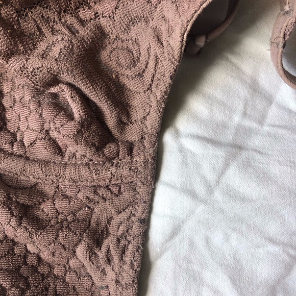 Wacoal Halo Lace Underwire Bra in Mocha/Cappuccino - Picture 8 of 10